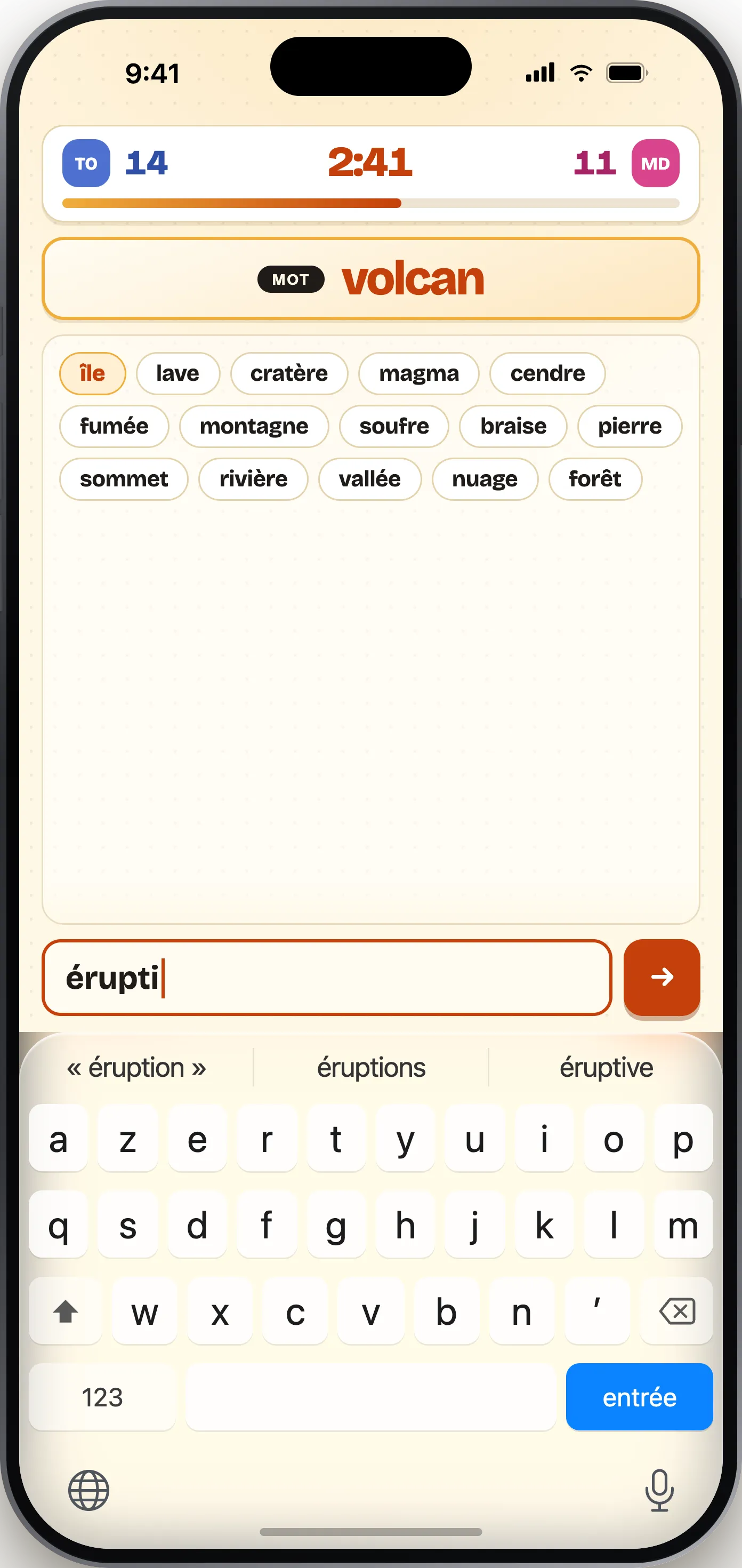 Babl — match contre le clavier